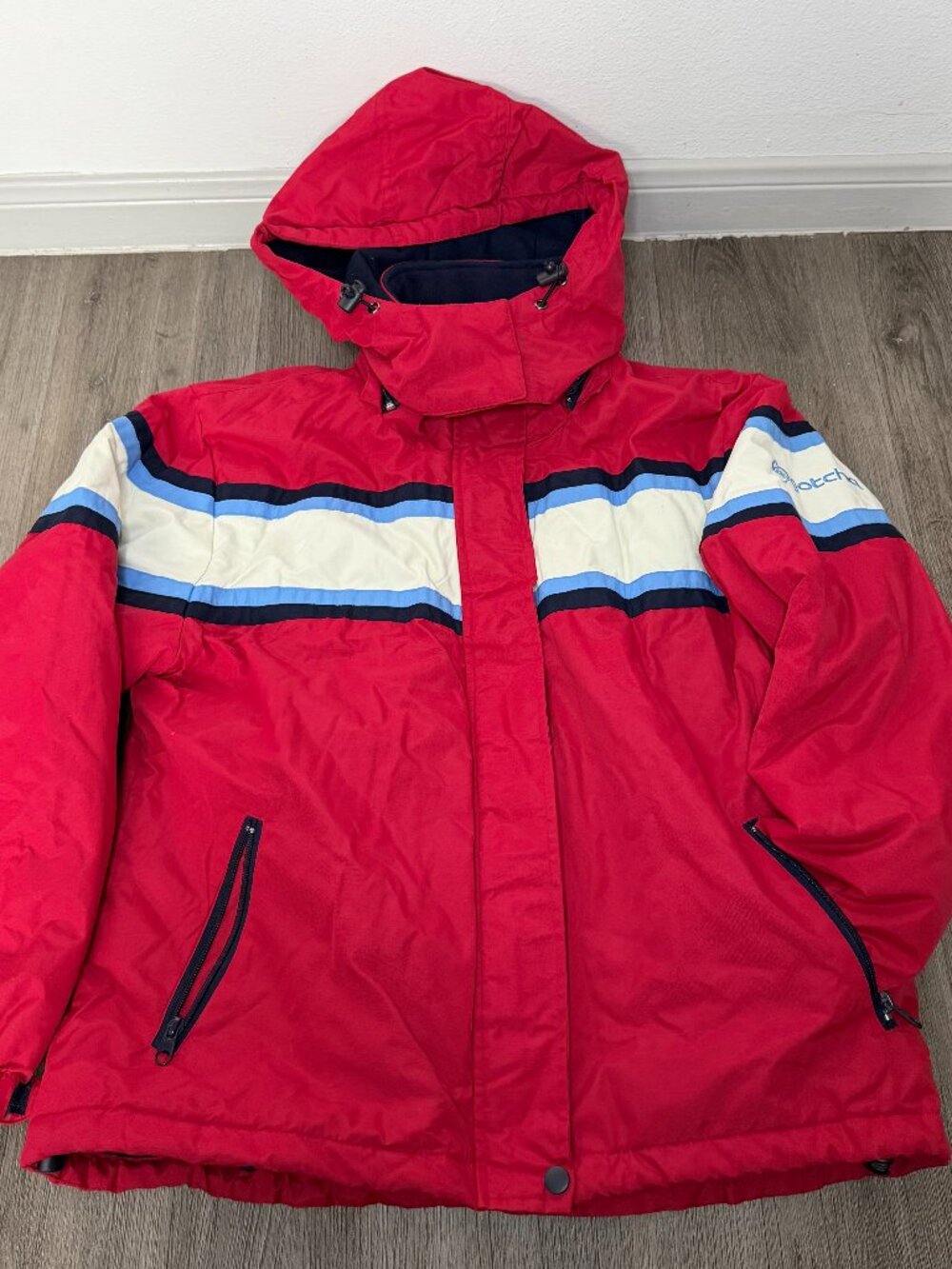 Gotcha Women’s Jacket Red Skate Surf Style Size L
